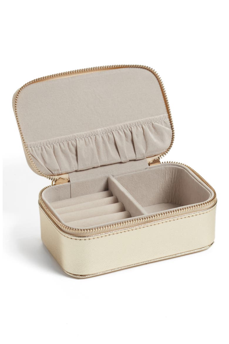Mini Jewelry Box, Alternate, color, GOLD