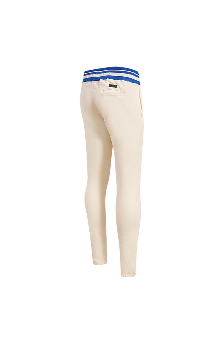 PRO STANDARD Men's Pro Standard Cream Golden State Warriors Retro Classic Fleece Sweatpants, Alternate, color, Cream