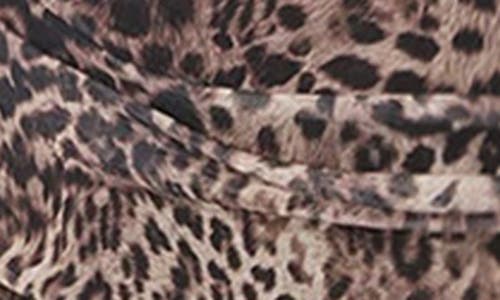 Bebe Long Sleeve Ruched Faux Wrap Minidress In Black