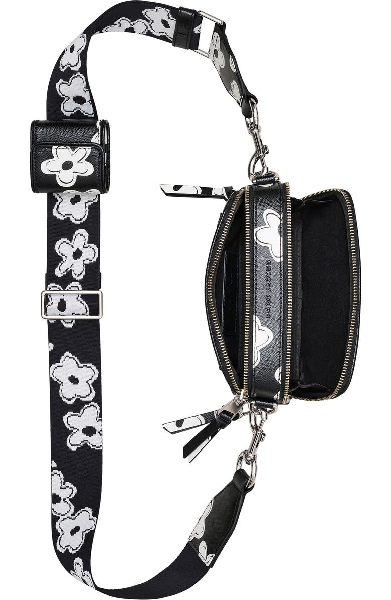 Marc Jacobs The Snapshot Daisy Leather Crossbody Bag, Alternate, color,