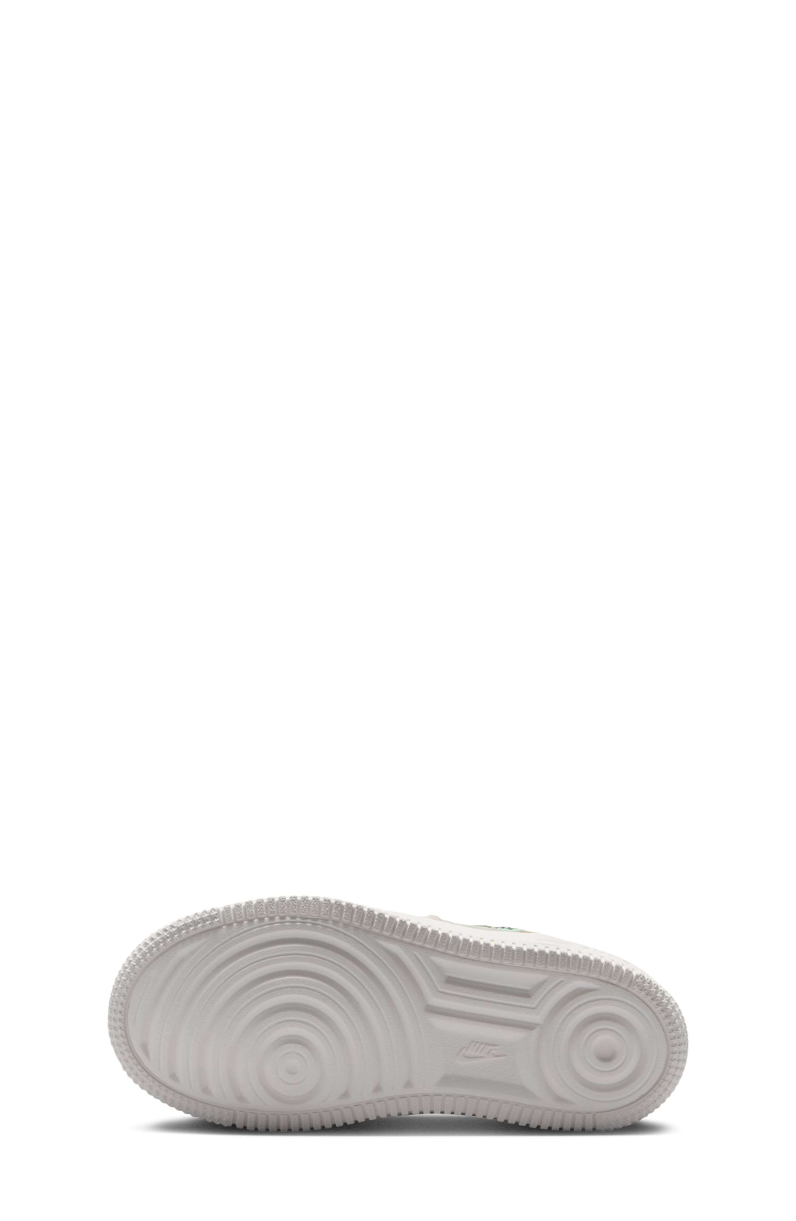 Kids' Air Force 1 Low Sneaker, Alternate, color, SAIL/ SESAME/ TURQUOISE