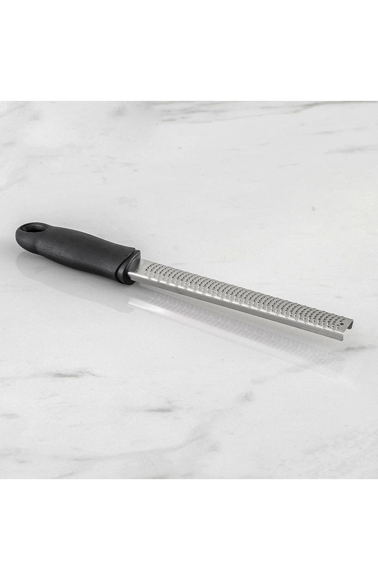 A Bar Above Stainless Steel Lemon Zester, Alternate, color, Stainless Steel