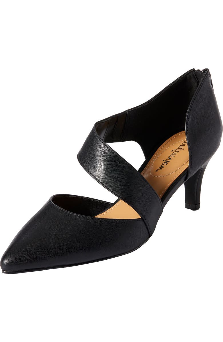 Comfortview The Braelynn Pump, Main, color, Black