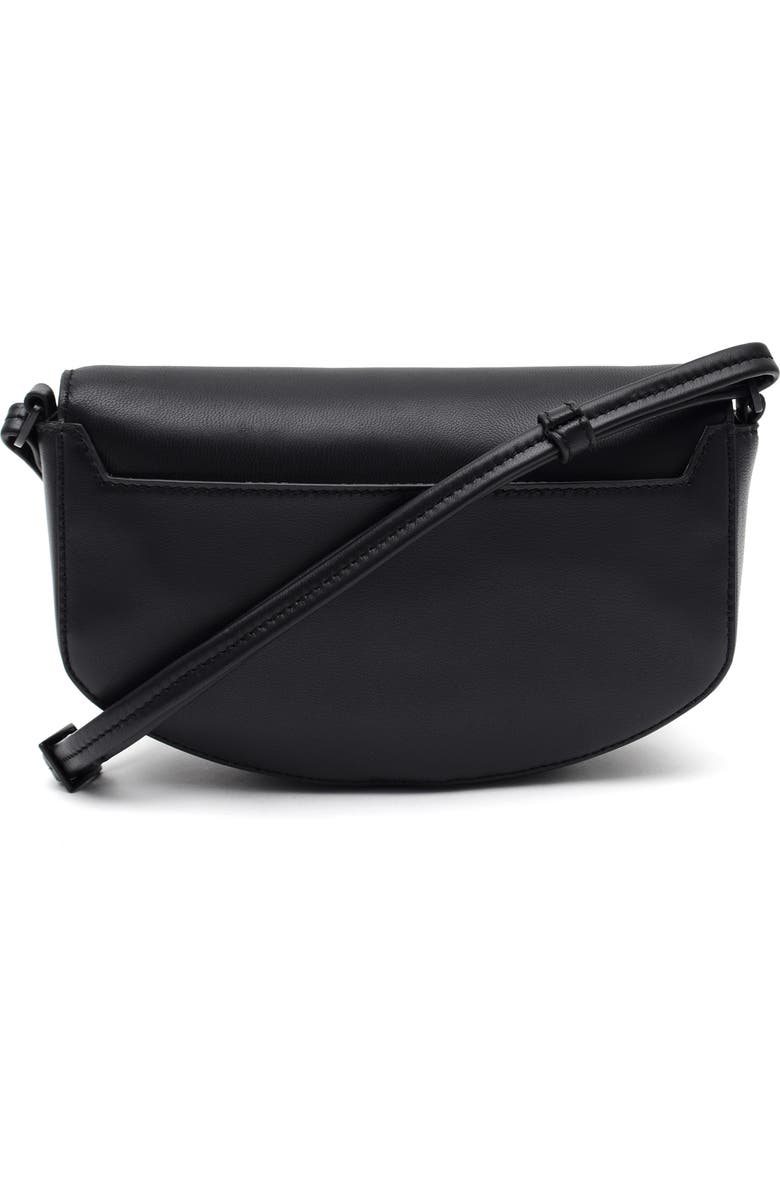 Thacker Taya Flap Crossbody Bag, Alternate, color, Black