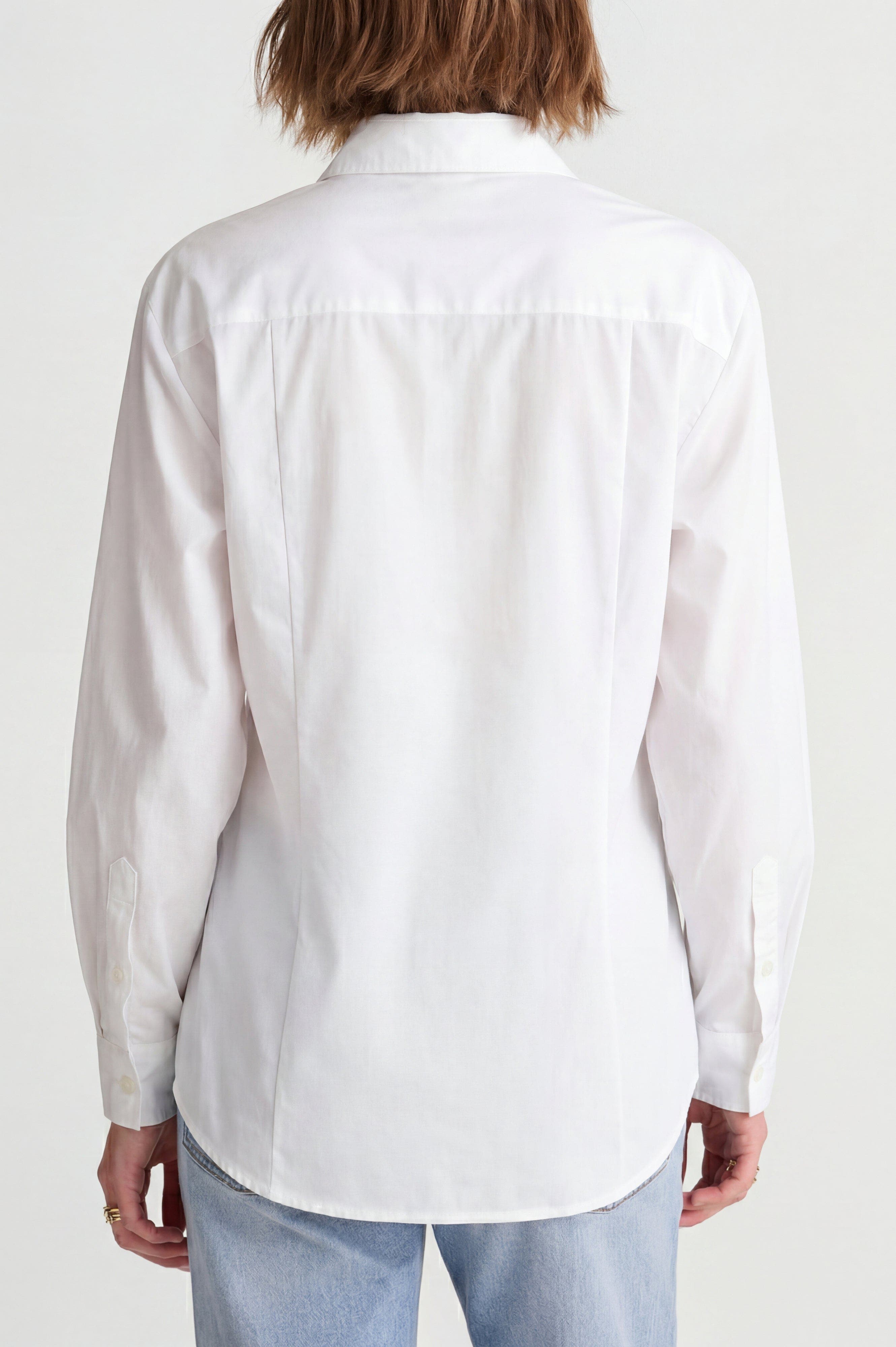 Women's Long Sleeve Cotton Button-up Shirt - image 2