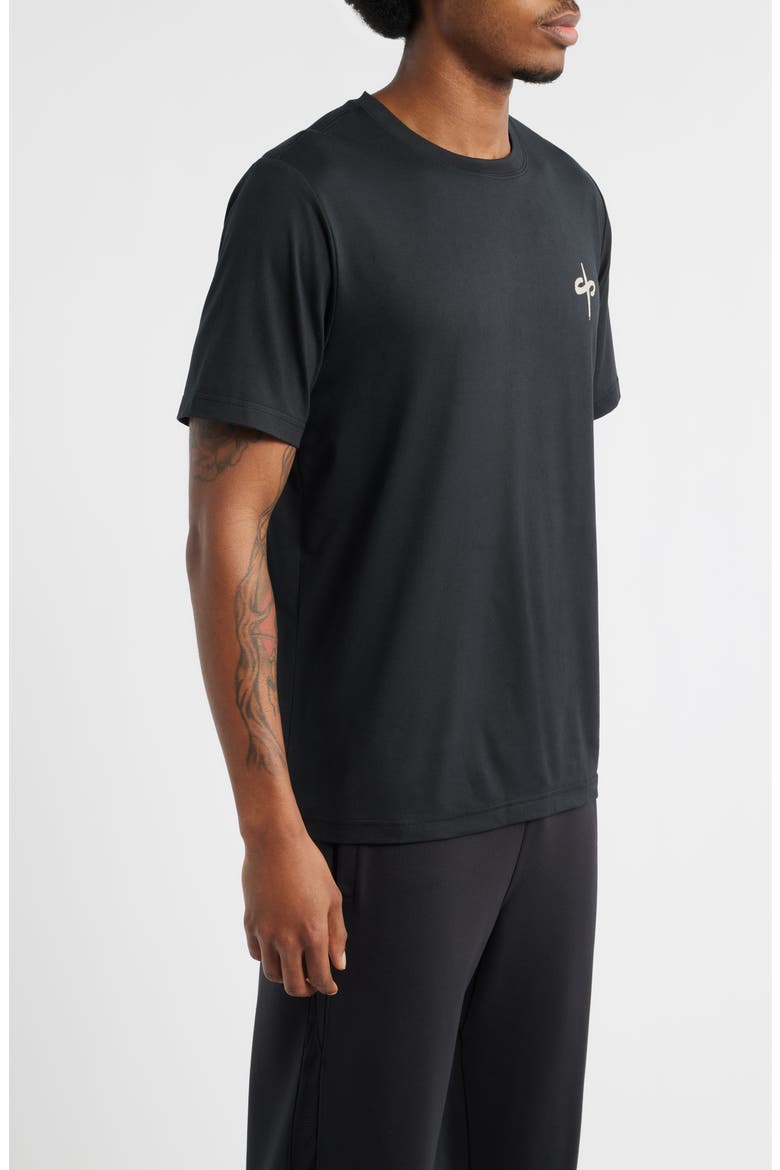 x Luke Rockhold Tempo Bold Tech Graphic T-Shirt, Alternate, color, BLACK