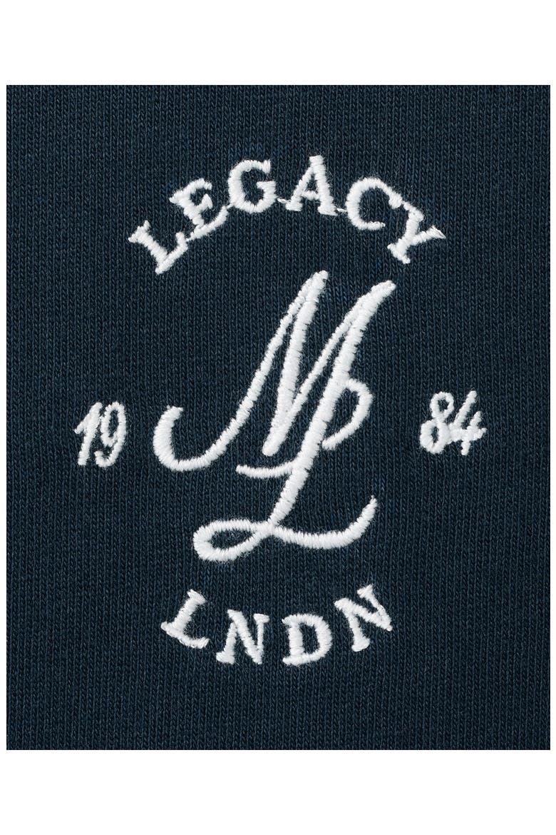 Cotton Embroidered Graphic T-Shirt, Alternate, color, NAVY
