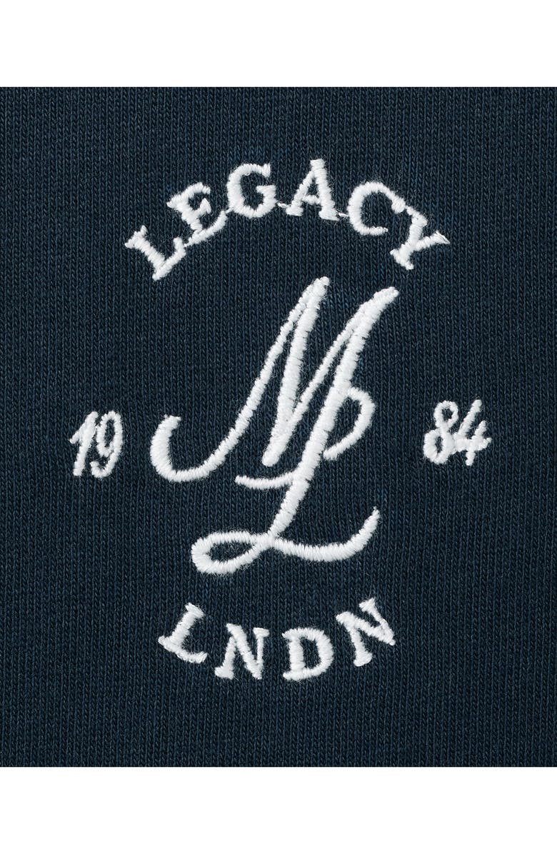 MANGO Cotton Embroidered Graphic T-Shirt, Alternate, color, Navy