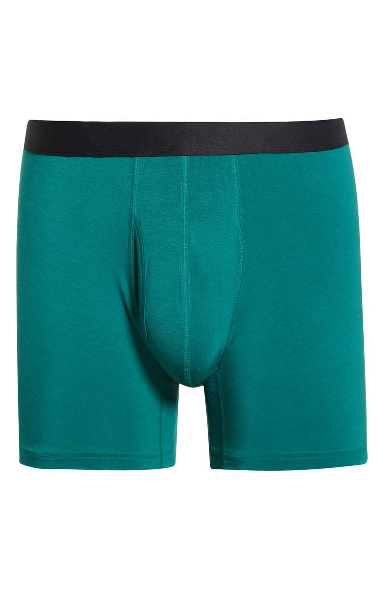 MeUndies Stretch Boxer Briefs, Alternate, color, Blue Spruce