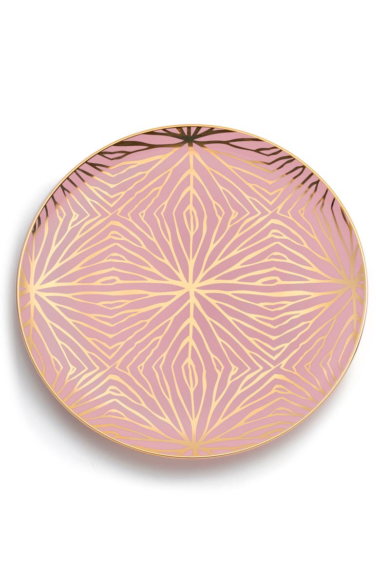 ANNA New York Set of 4 Assorted Talianna Ceramic Dessert Plates, Alternate, color, 