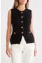 Buttoned Sweater Vest