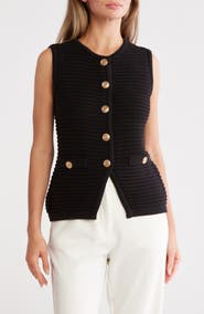 Gemma + Jane Buttoned Sweater Vest