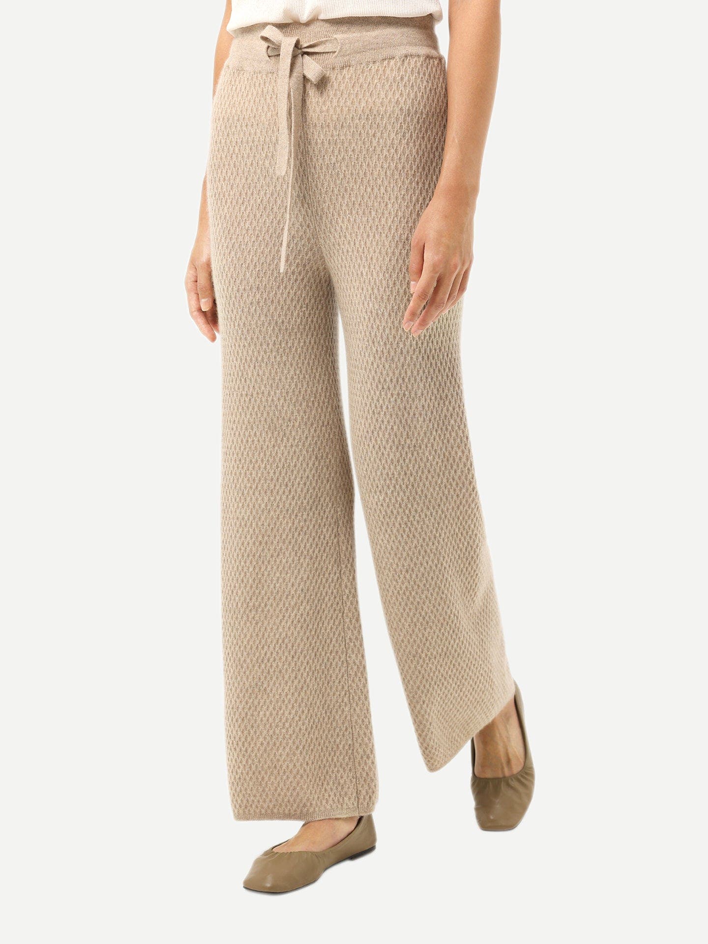 Textured Cashmere Pants - image 2