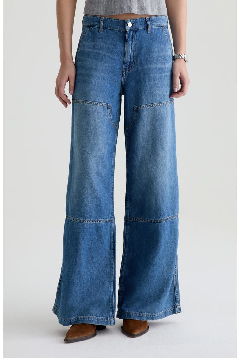 Stella High Waist Wide Leg Jeans, Main, color, GALAXY