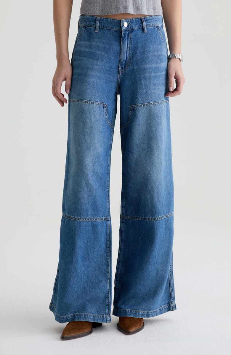 AG Stella High Waist Wide Leg Jeans, Main, color, 