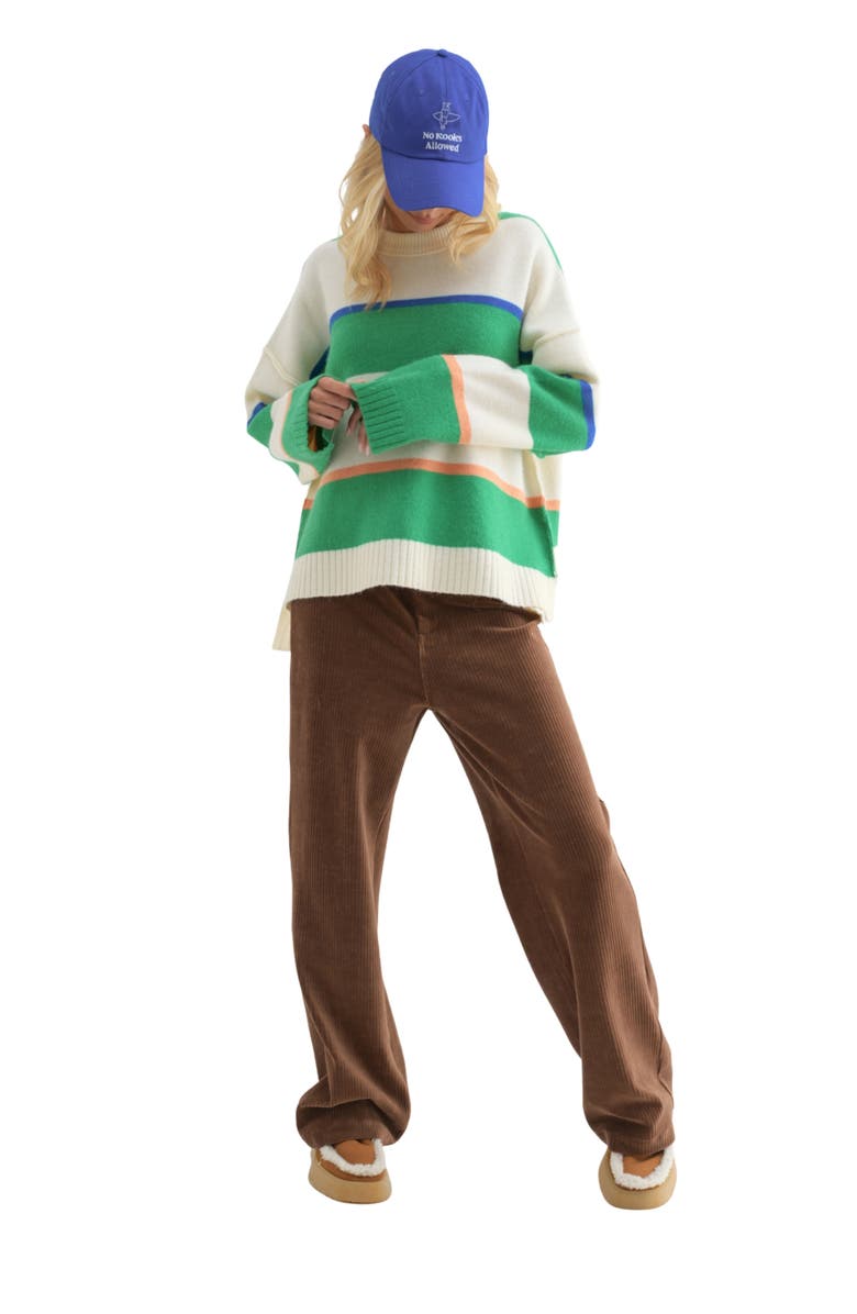 WISHLIST Corduroy Wide Leg Pants, Alternate, color, Hazelnut