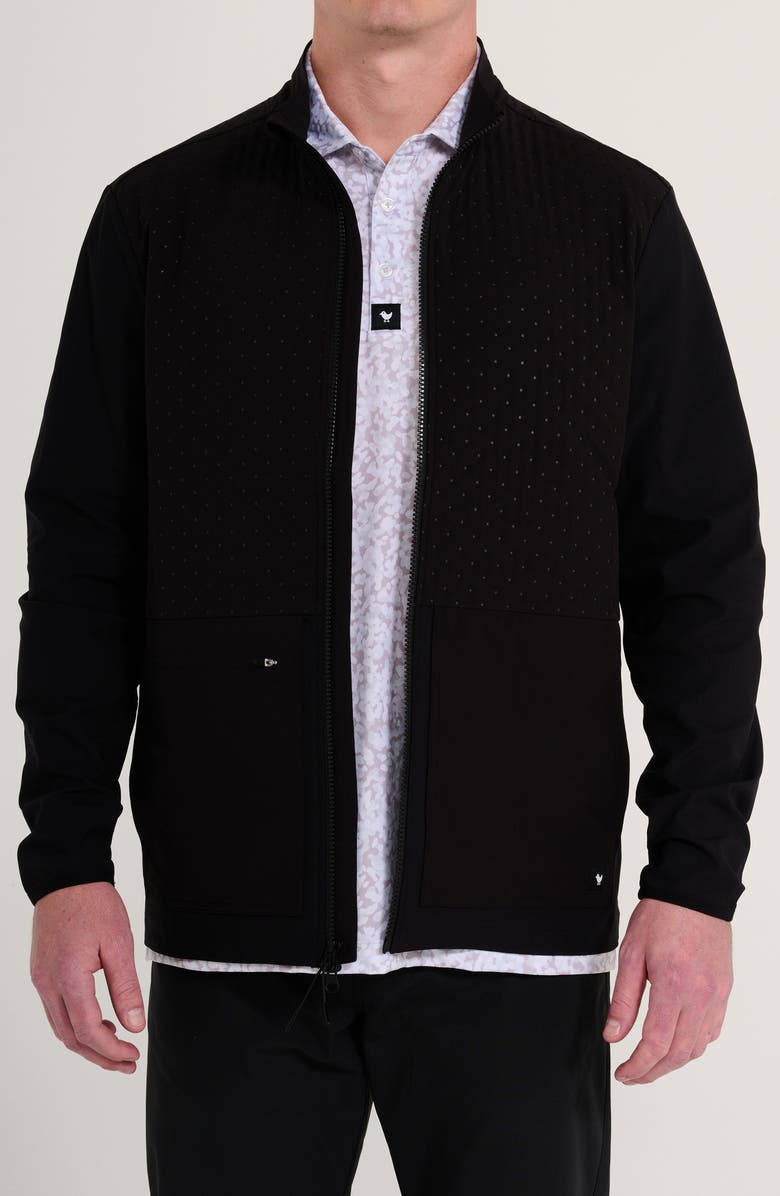 Bad Birdie Water Repellent Hybrid Jacket, Alternate, color,