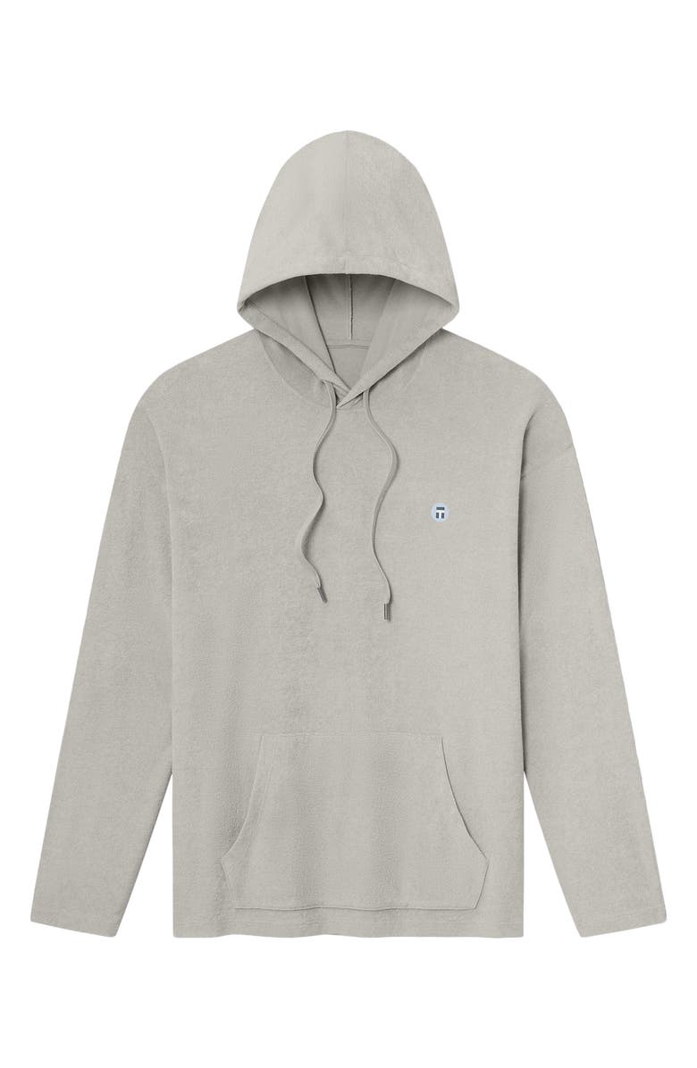 Tommy John Cabana Terry Hoodie, Alternate, color, Dove