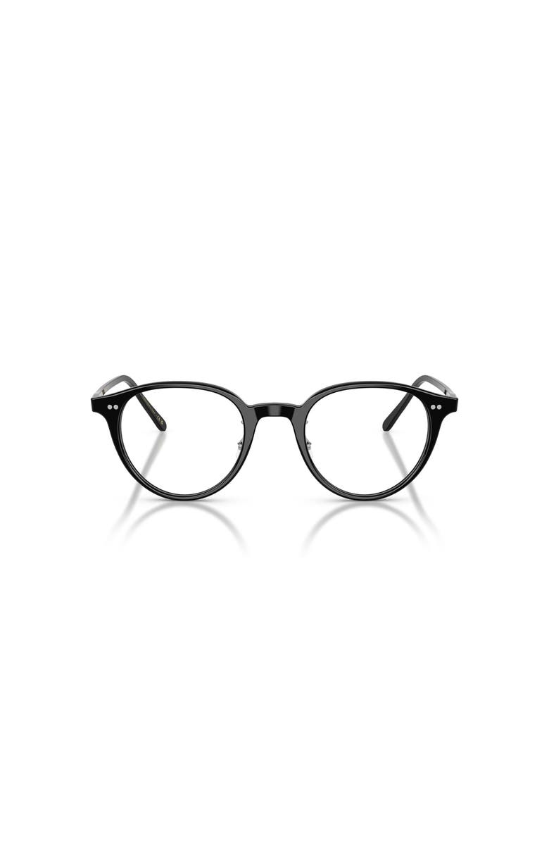 Oliver Peoples 47mm Oval optical glasses, Alternate, color, Black