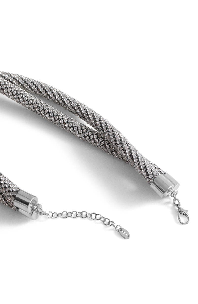 MANGO Double Crystal Rope Necklace, Alternate, color, 