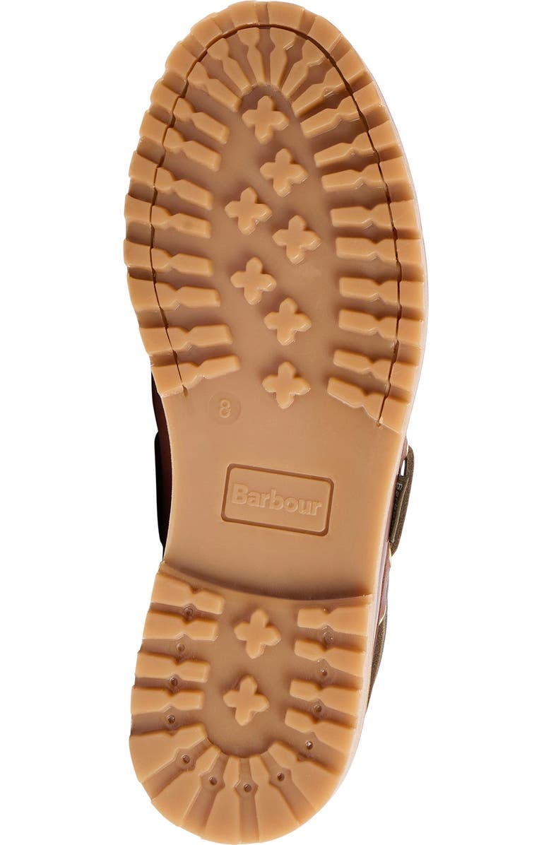 Barbour Tiller Moc Toe Boot, Alternate, color, Mahogany