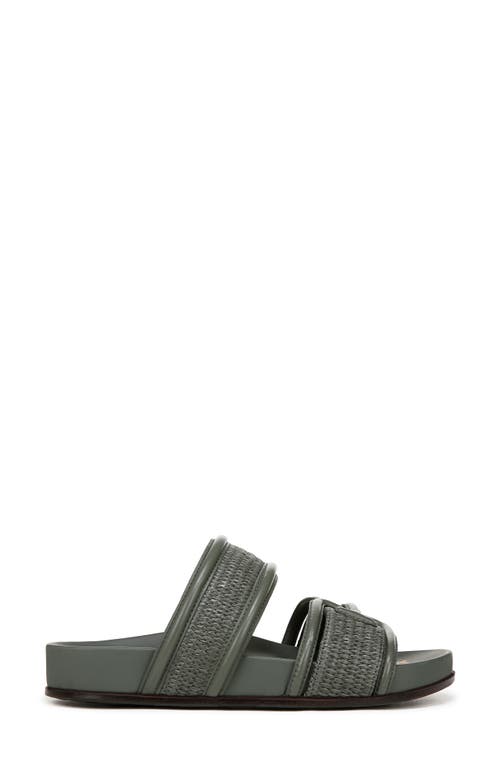 Sam Edelman Rowan Platform Sandal In Washed Olive