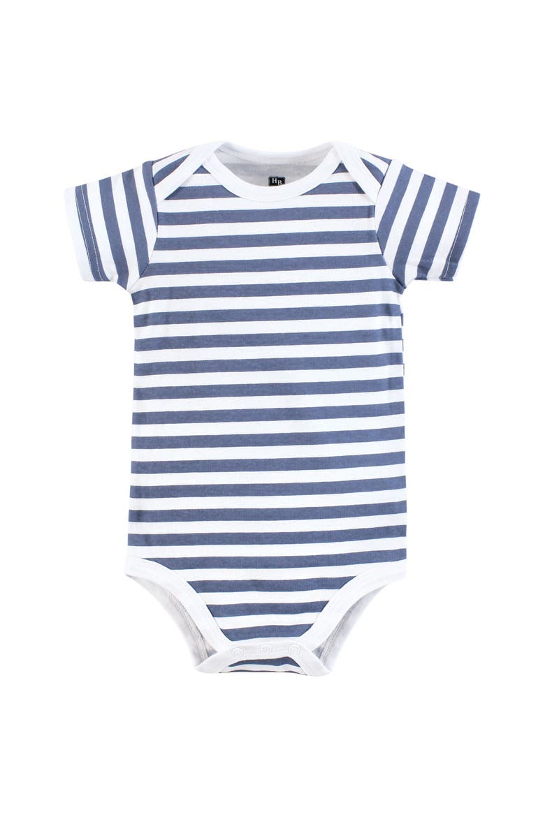 Soft Cotton Bodysuit Triple Pack, Alternate, color, Mighty Cute Dino