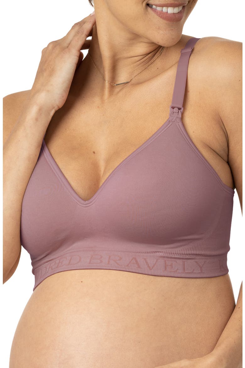 Sublime Contour Maternity & Nursing Bra-Sizing Available from B-D Cup, Main, color, TWILIGHT