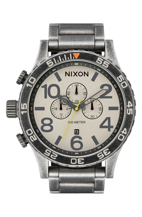 51-30 Chronograph Bracelet Watch, 51mm