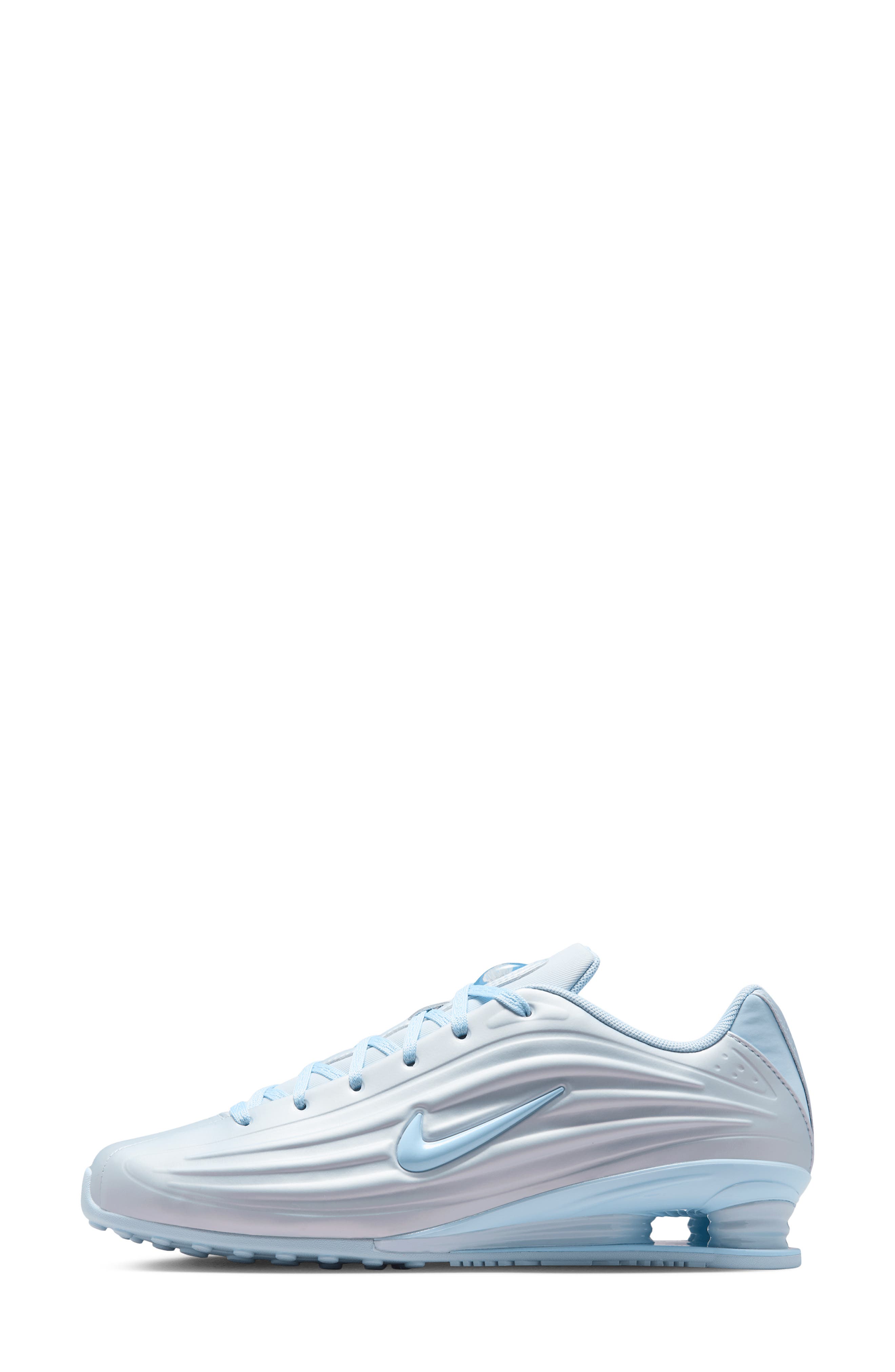 Shox Z Sneaker, Alternate, color, GREY/ SILVER/ HYDROGEN BLUE
