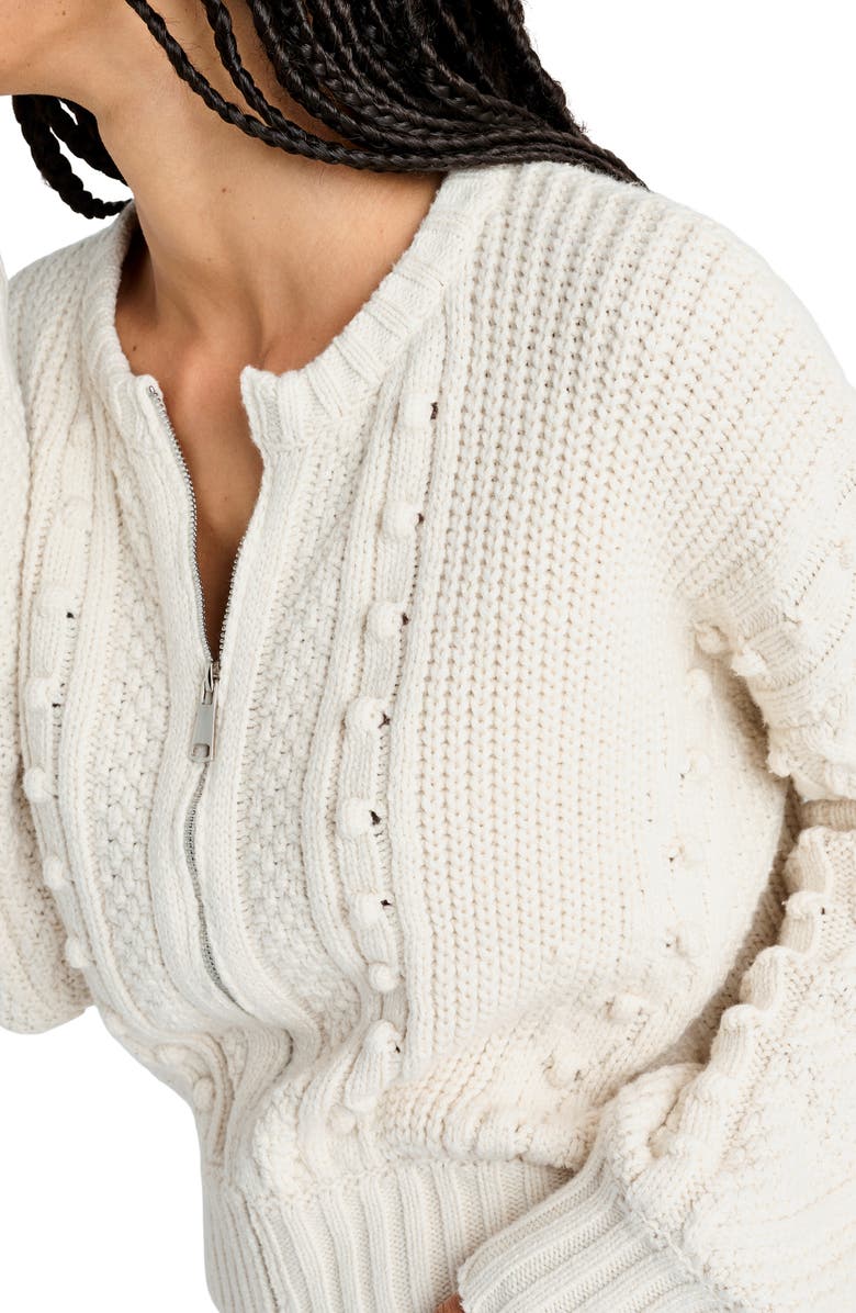 Splendid Katie Zip-Up Cardigan, Alternate, color,