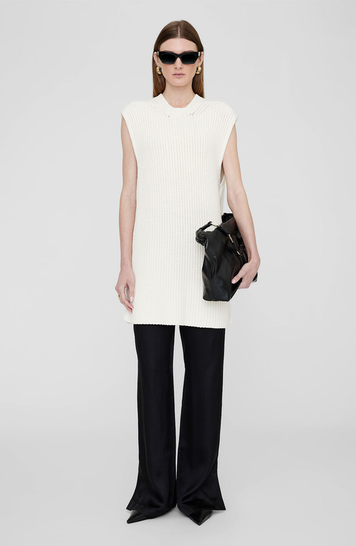 Anine Bing Olivier Sweater In White