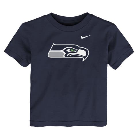 Toddler Nike College Navy Seattle Seahawks Logo T-Shirt