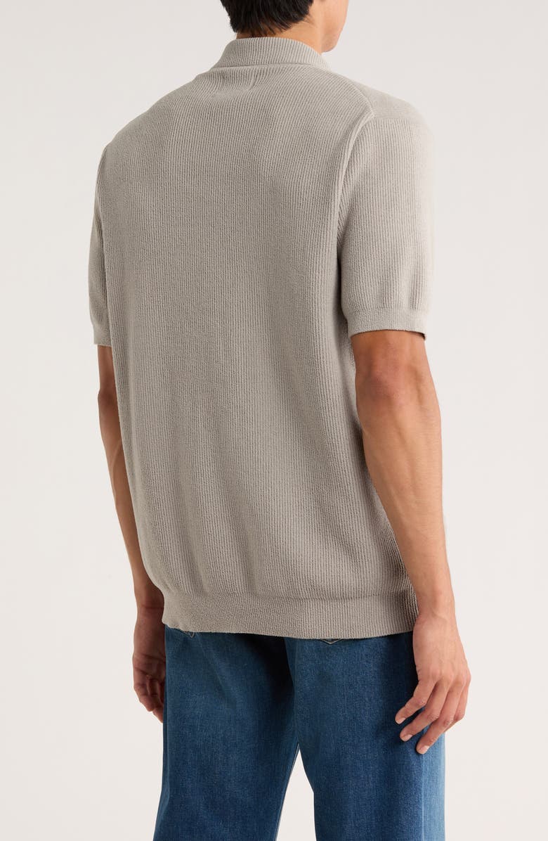 NN07 Danny Zip Polo, Alternate, color, Fog