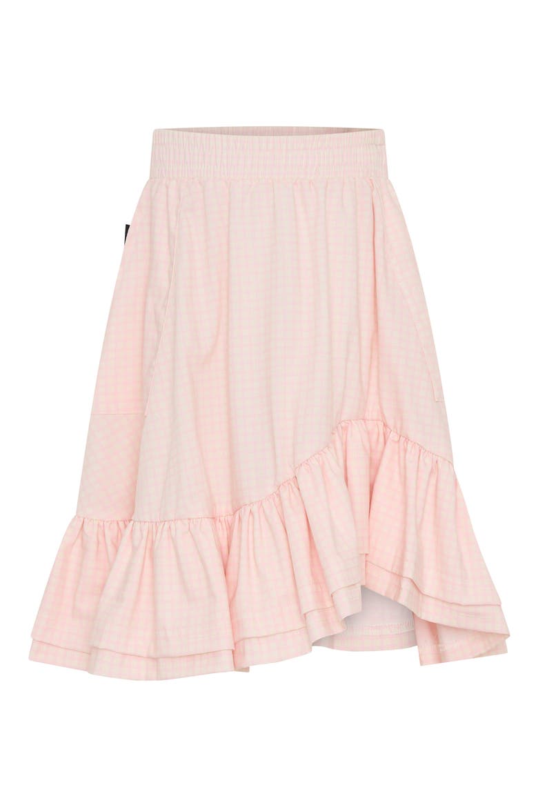 Kids' Plaid High-Low Skirt, Main, color, PINK