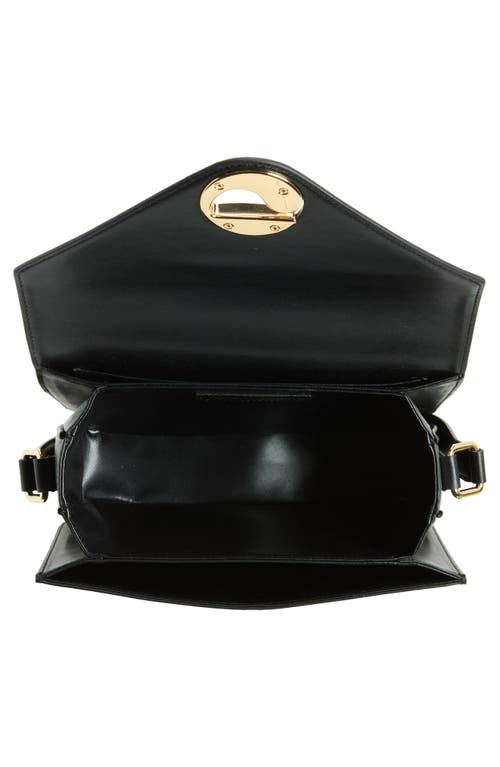 Coperni Shoulder Bag With Clasp Fastening And Adjustable Strap In Black