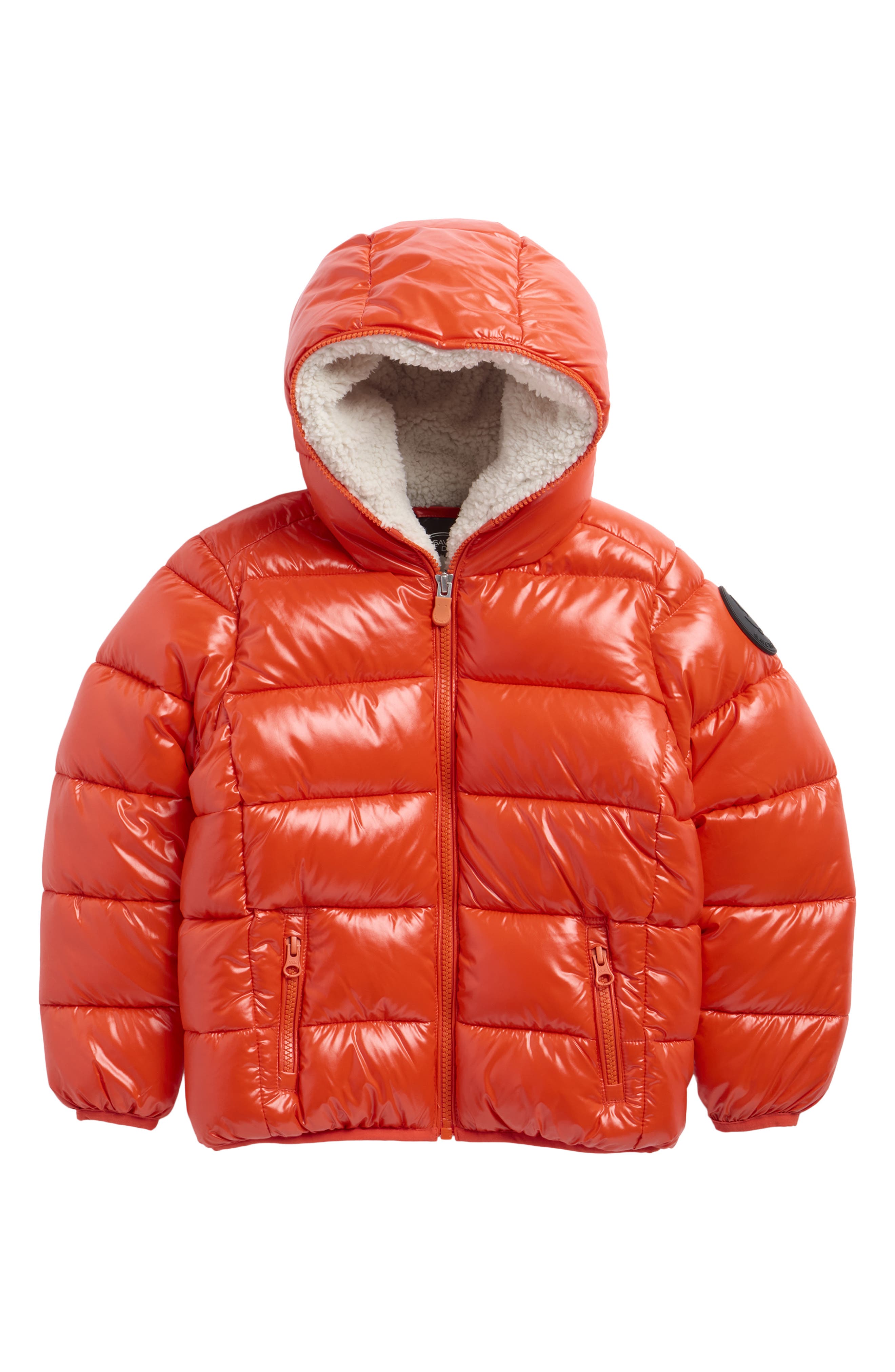 Save The Duck Kids' Gavin Water Repellent Hooded Puffer Jacket