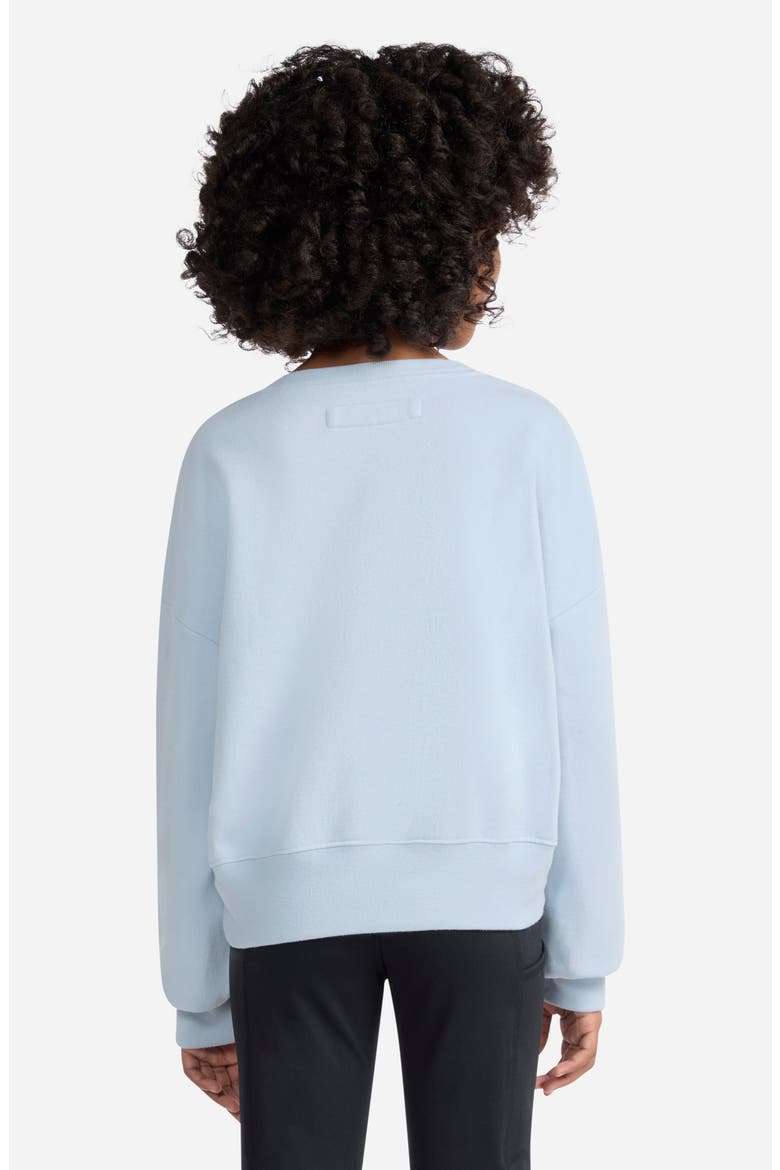 Kids' Rose Bouquet Crewneck Sweatshirt, Alternate, color, BA7SKYWAY