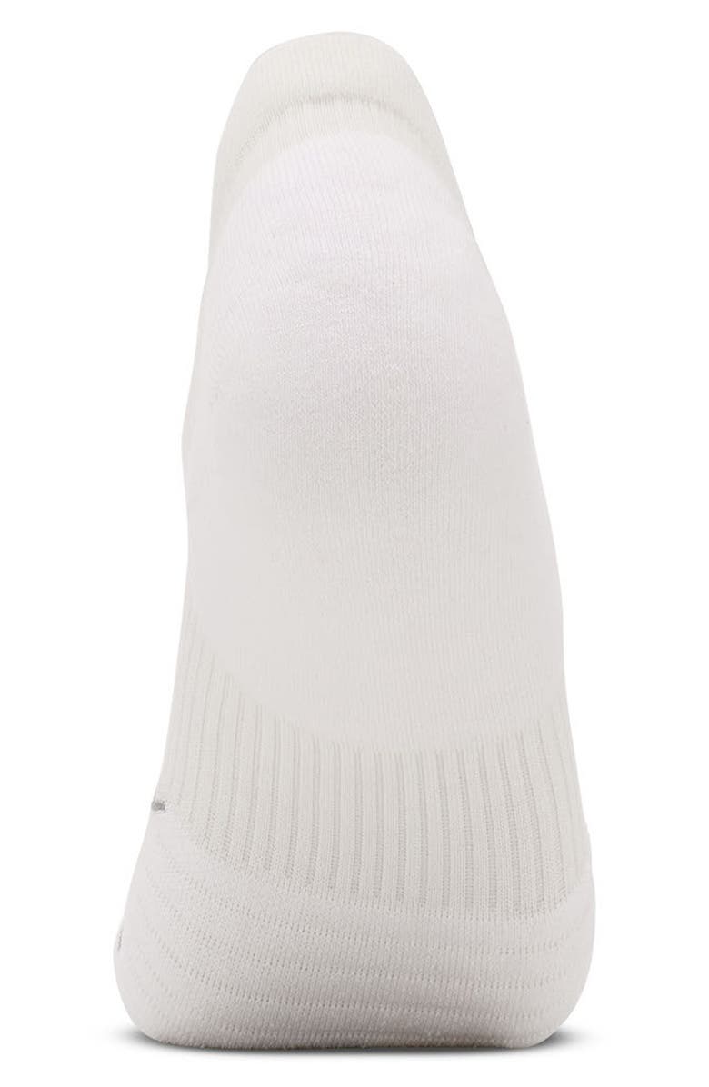 HOKA Invisible Assorted 3-Pack No-Show Socks, Alternate, color, White / Stellar Grey / Black