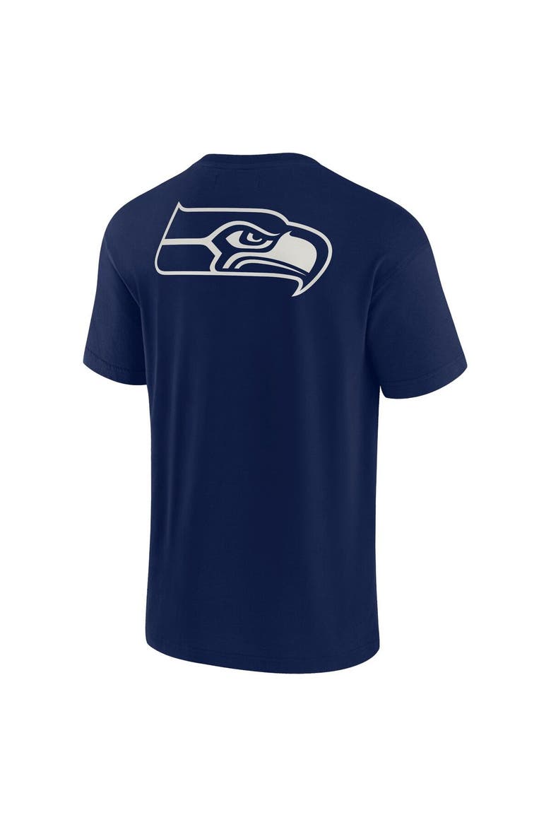 Unisex Fanatics Signature Navy Seattle Seahawks Elements Super Soft Short Sleeve T-Shirt, Alternate, color, Navy