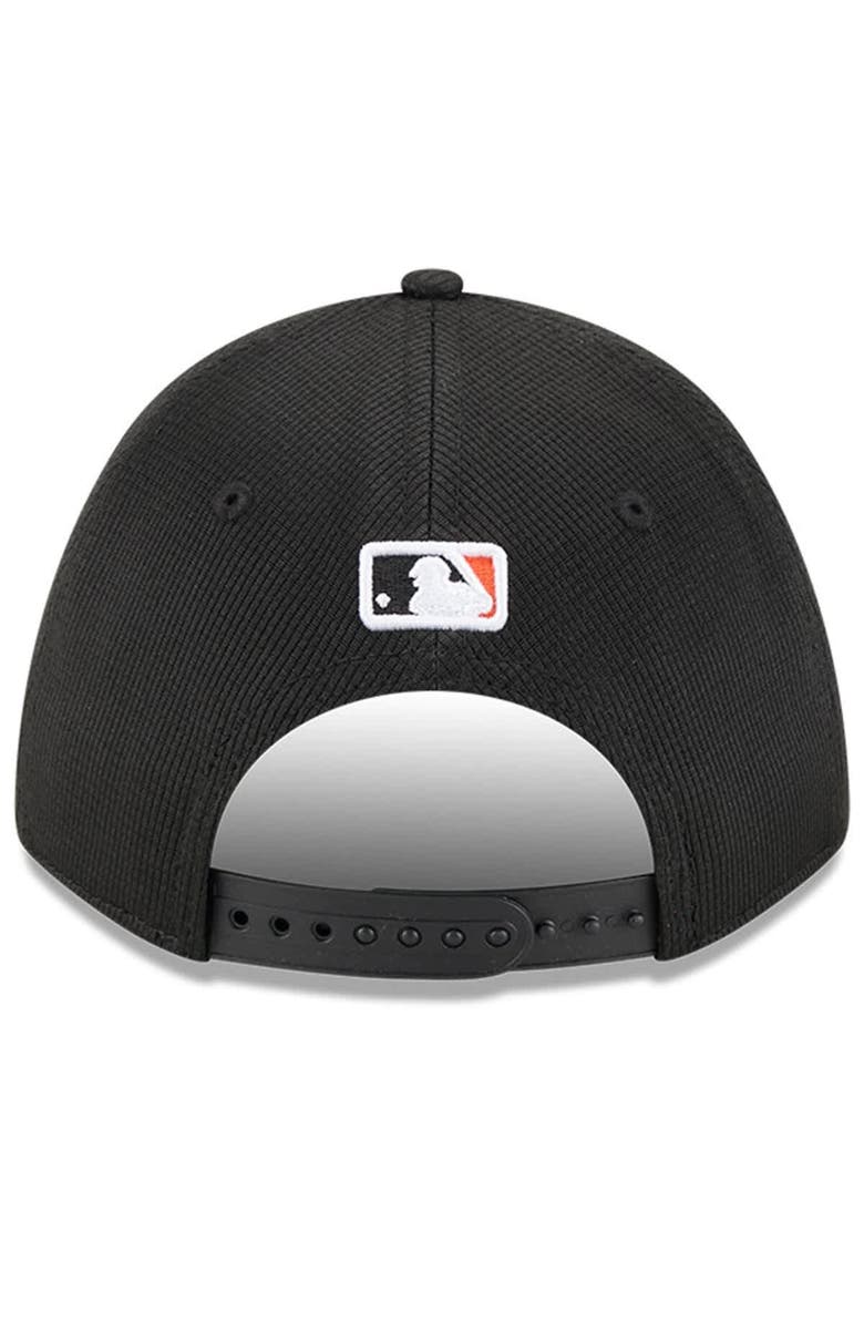 New Era Men's New Era Black Baltimore Orioles City Connect Batting Practice 9FORTY M-Crown Adjustable Hat, Alternate, color, Black