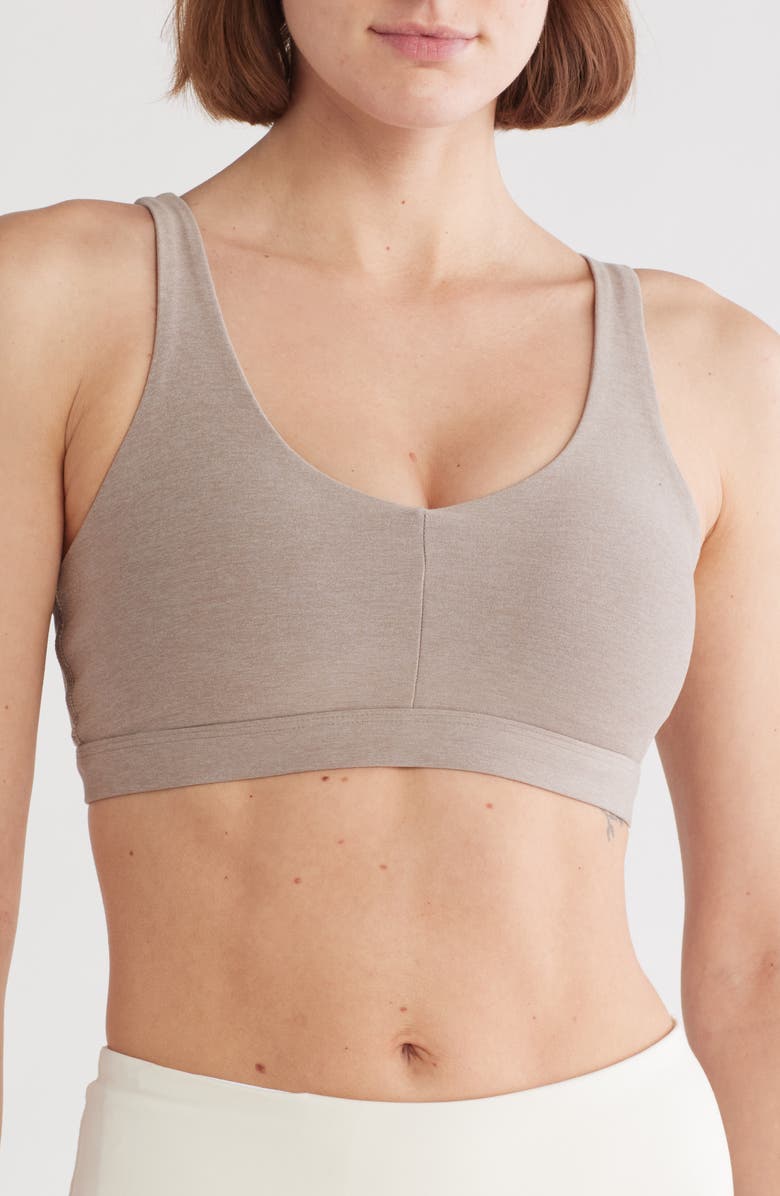 Beyond Yoga Space Dye Embody Sports Bra, Main, color,