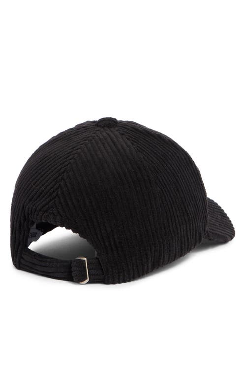 Steve Madden Oh Bear Collegiate Snapback Baseball Cap In Black