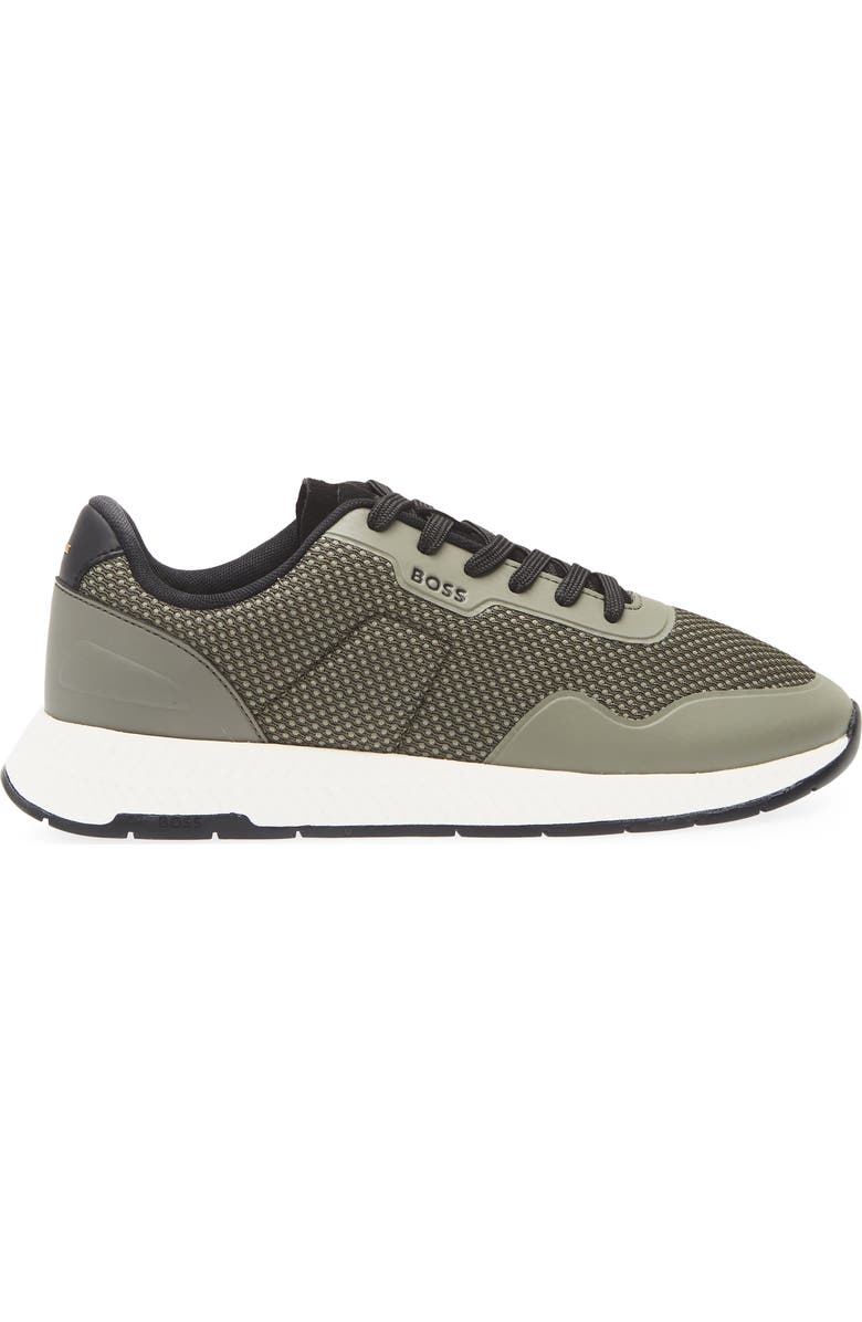 BOSS Titanium Sneaker, Alternate, color, Green