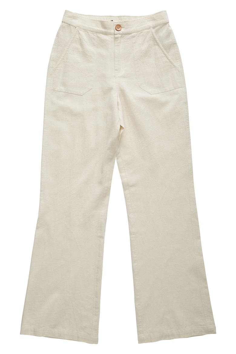 Oceanside High Waist Pants, Main, color, TAPIOCA