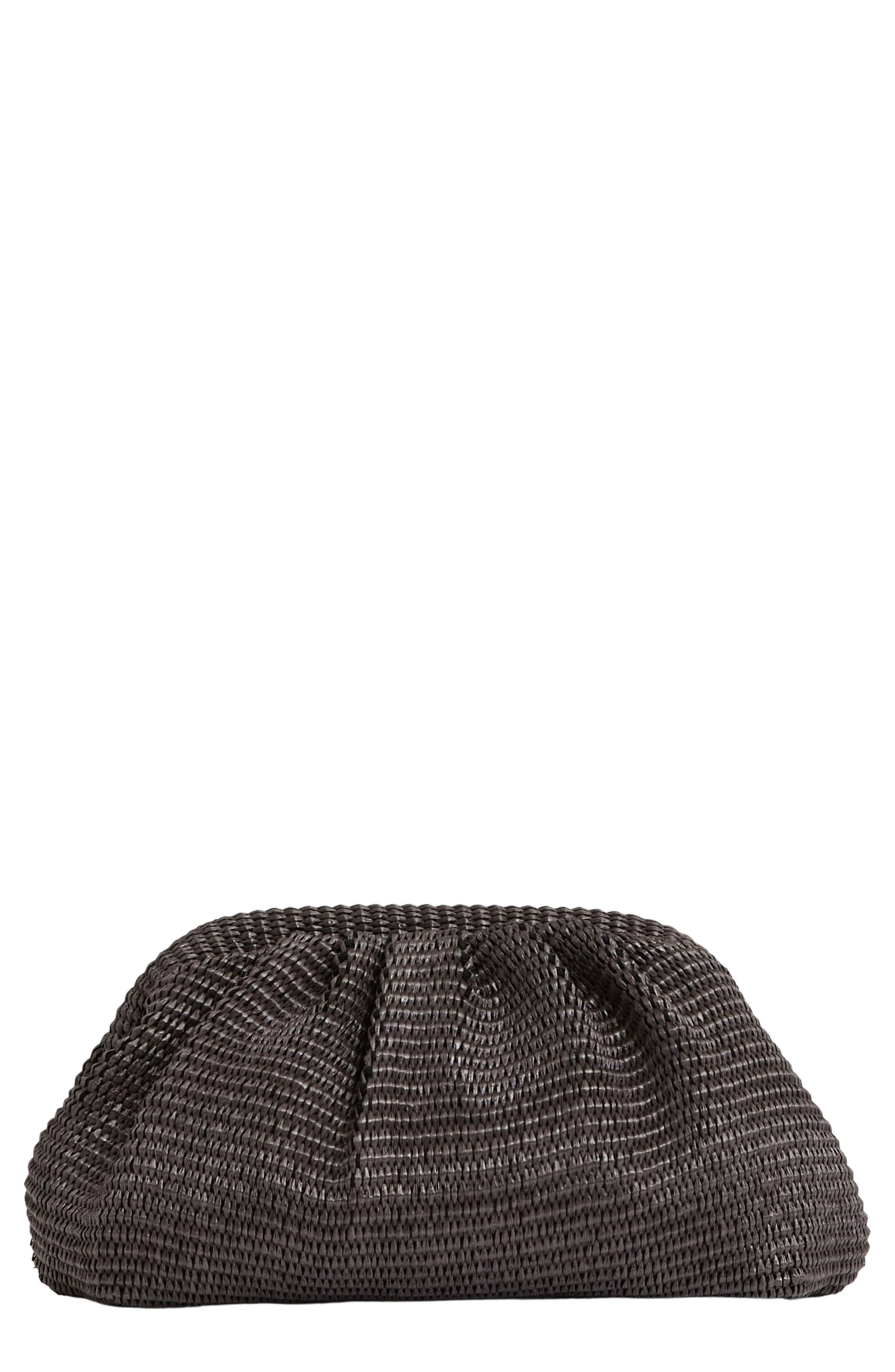 Reiss Gia Woven Clutch, Main, color, 