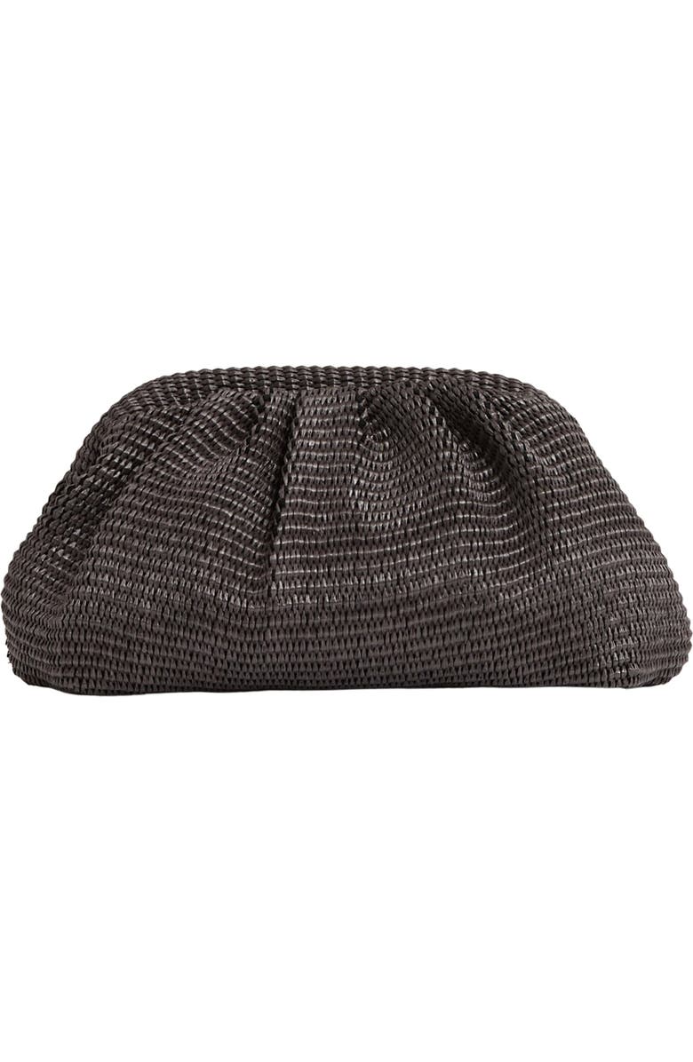 Reiss Gia Woven Clutch, Main, color,