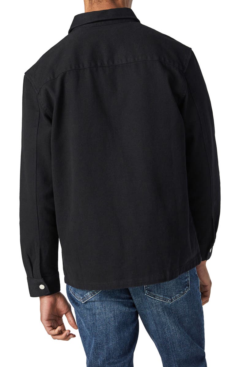 Mavi Jeans Hidden Placket Zip Jacket, Alternate, color, 