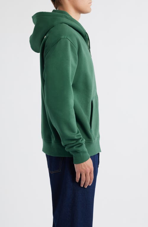 Dickies Mens Pine Needle Green Bolivar Graphic-print Cotton-jersey Hoody In Green
