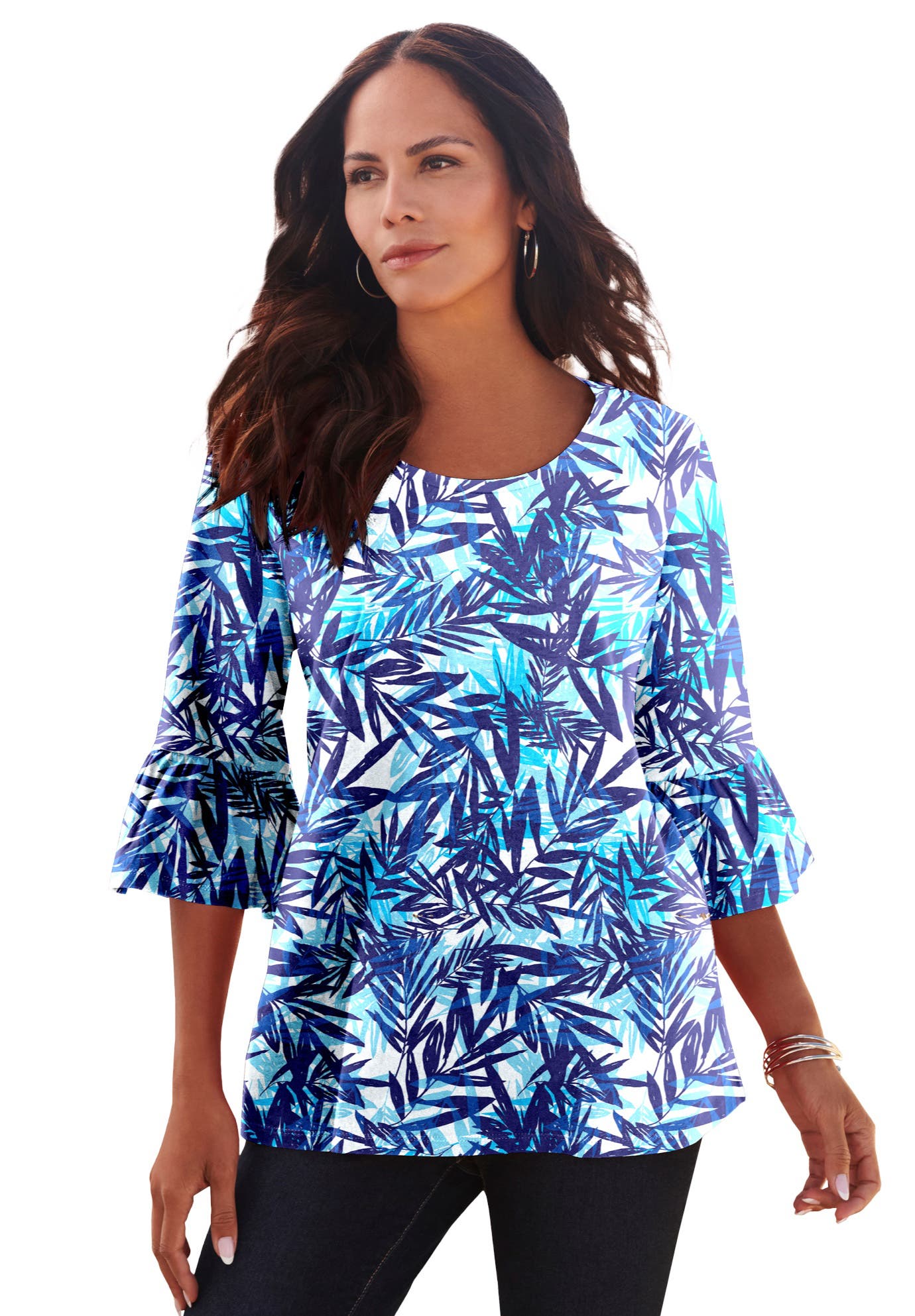 OCEAN TROPICAL LEAVES